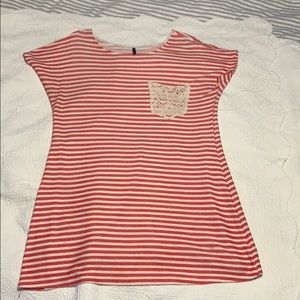 Red & White dress